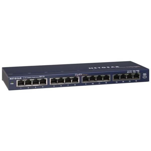 16 Port Netgear Giga Switch