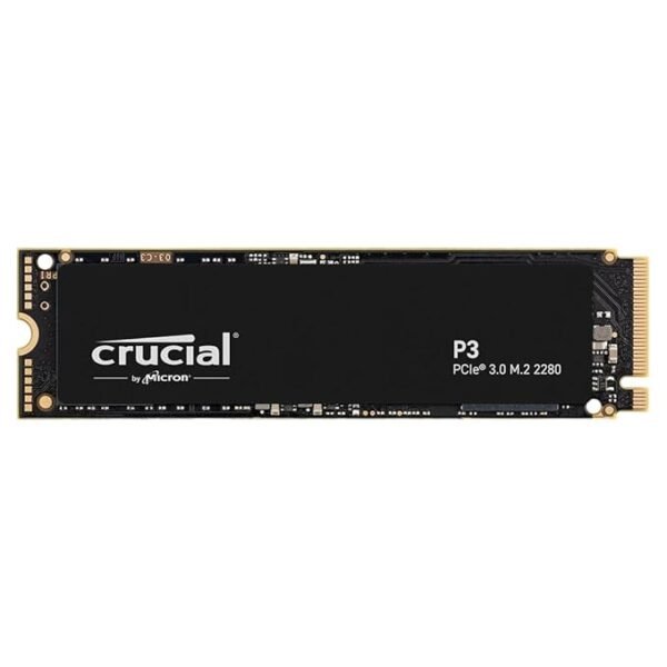 Crucial P3 (1 TB PCIe 3.0 3D NAND NVMe M.2 SSD) up to 3500MB/s – CT1000P3SSD8